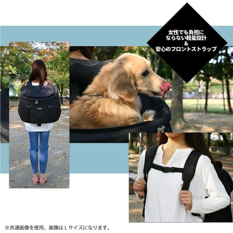 ファンタジーワールド コンパクトな多機能 ペットカート スイートハート リュックタイプ S ブラック 犬 猫 ペット用 バックのみでも使用可 スイートハート コンパクトな多機能 ペットカート リュックタイプ ブラック ペット用