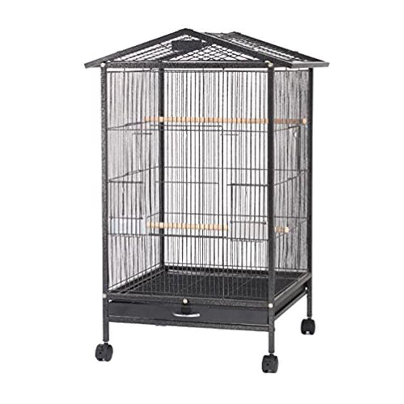 Aeon hum 鳥かご 鳥ケージ バードゲージ 大型 豪華ケージ 大きい 複数飼い キャスタ-付き インコ オウムケージ オカメ セキセイ(10764円)