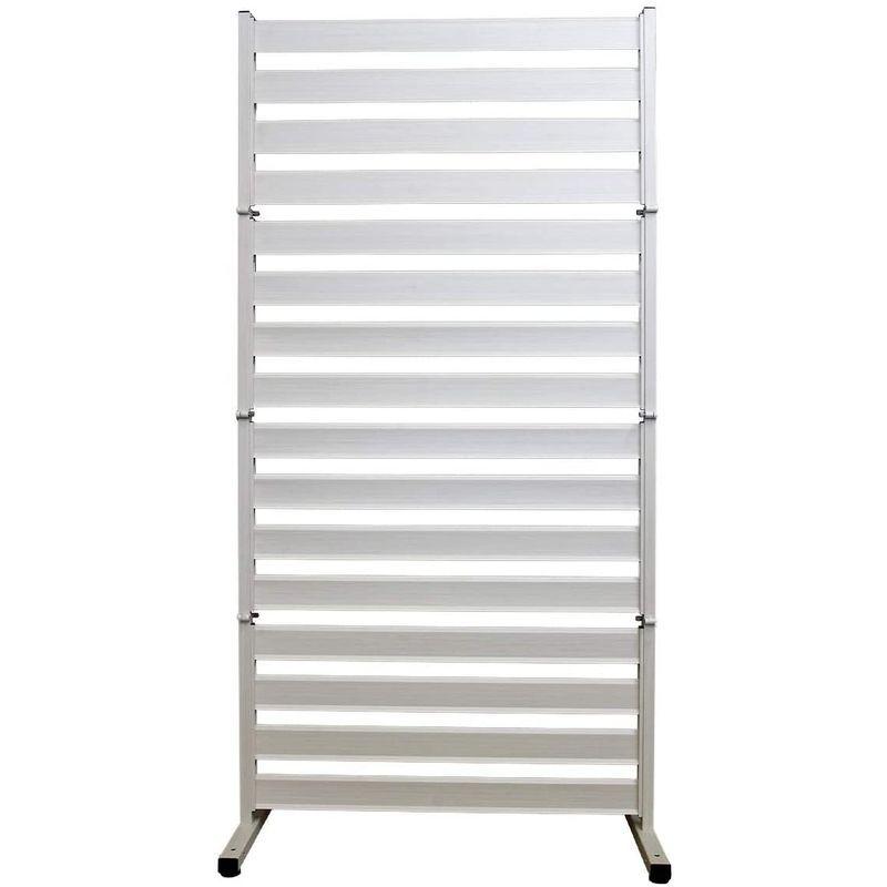 たためる オレフェンス アルマックス(Almax) ホワイト木目調 四つ折り 幅90×高さ180cm of-0918wt 1台 オレフェンス アルマックス Almax ホワイト木目調 四つ折り 幅90×高さ180cm of 0918wt 1台