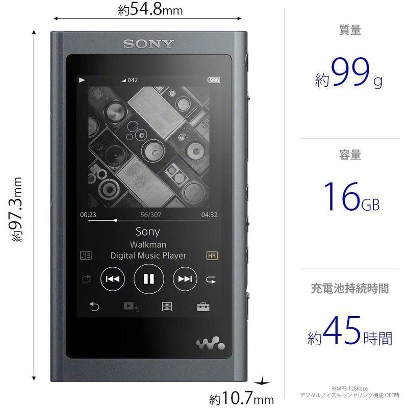 ソニー ウォークマン Aシリーズ 16GB NW-A55 : MP3プレーヤー Bluetooth microSD対応 ハイレゾ対応 最大4 NW A55 Bluetooth 搭載 ウォークマン Aシリーズ 16GB MP3プレーヤー microSD対応 ハイレゾ対応