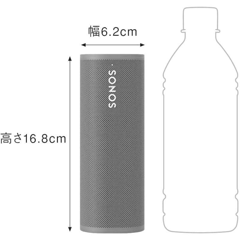 Sonos ソノス Roam ローム Portable Speaker ポータブルスピーカー WiFi/Bluetooth 対応 IP67 ソノス Roam ローム Portable Speaker ポータブルスピーカー WiFi/Bluetooth 対応 IP67