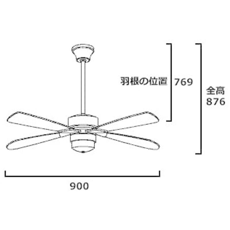 ダイコー シーリングファン シルバー 軽量 吹き抜け 傾斜天井 リモコン 簡易取付 DJE-053 シーリングファン シルバー 軽量 吹き抜け 傾斜天井 リモコン 簡易取付 DJE