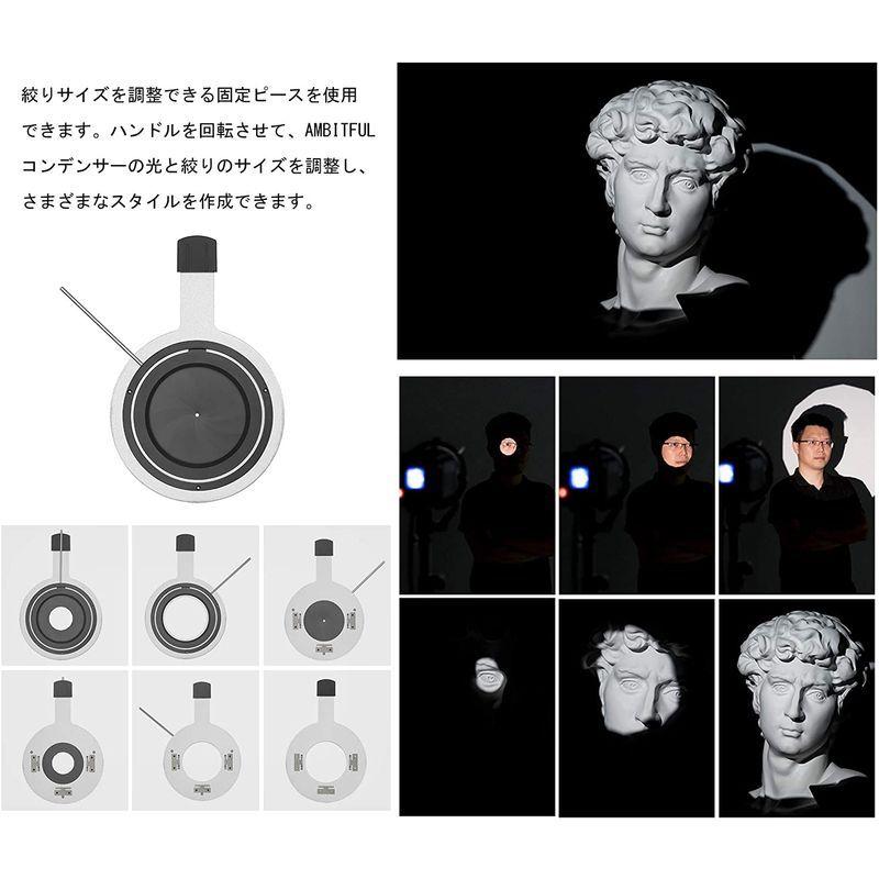 AMBITFUL AL-16フォーカライズコニカルスヌートオプティカルコンデンサーアート特殊効果形状と色のゲルを備えたビーム光シリンダー ( AL 16フォーカライズコニカルスヌートオプティカルコンデンサーアート特殊効果形状と色のゲルを備えたビーム光シリンダー