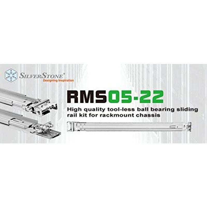 SilverStone RMシリーズラックマウントスライドレール SST-RMS05-22 28014 RMシリーズラックマウントスライドレール SST RMS05