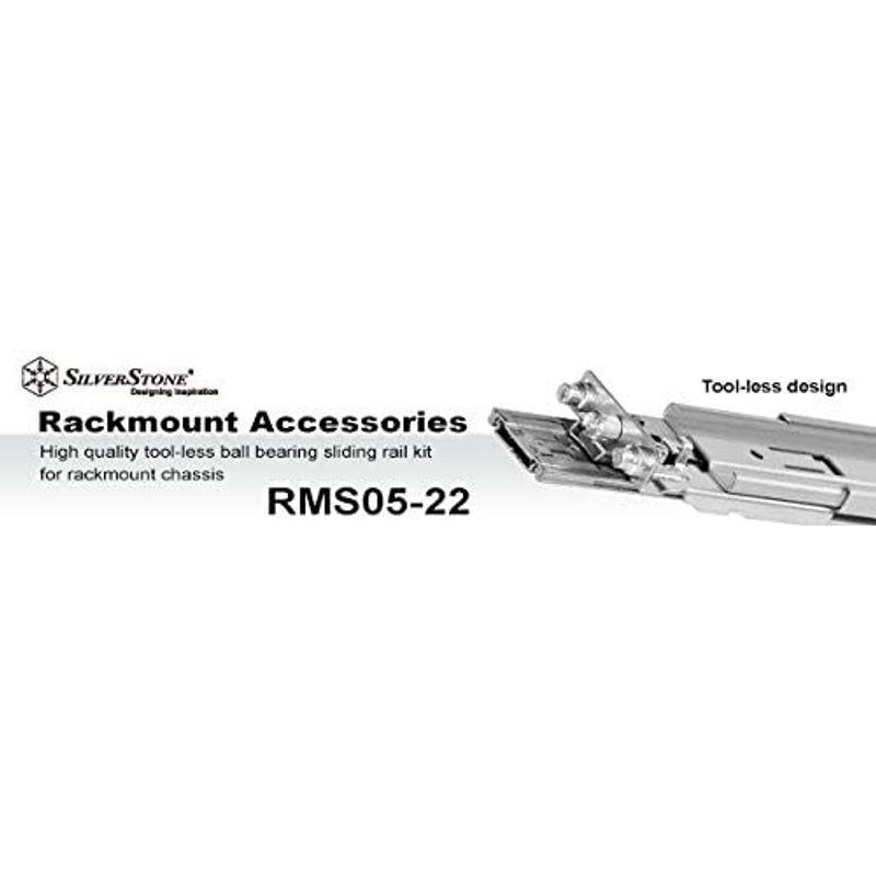 SilverStone RMシリーズラックマウントスライドレール SST-RMS05-22 28014 RMシリーズラックマウントスライドレール SST RMS05