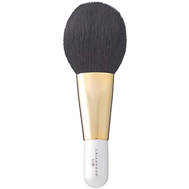 CHIKUHODO 熊野筆(化粧筆) 竹宝堂 パウダーブラシ 灰リス/粗光峰 G-8 メイクブラシ 熊野筆 化粧筆 竹宝堂 パウダーブラシ 灰リス/粗光峰 メイクブラシ サイズ