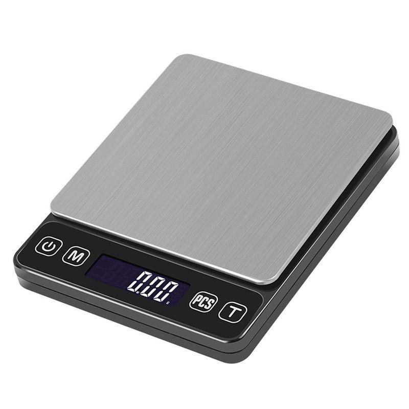 AWUNWA デジタルスケール 精密電子はかり 0.01g単位 最大計量500g 風袋引き はかり 計量器 電子天秤 ステンレス鋼 個数計算 :20220608180108-00584:ドットコム - 通販 - Yahoo!ショッピング AWUNWA デジタルスケール 精密電子はかり 0.01g単位 最大計量500g 風袋引き はかり 計量器 電子天秤 ステンレス鋼 個数計算 :20220608180108-00584:ドットコム - 通販 - Yahoo!ショッピング