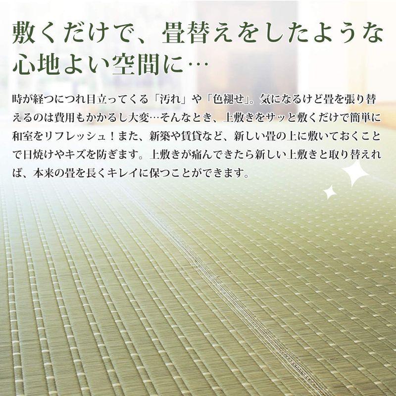 福岡県伝統工芸品 掛川織 花ござ 吉兆 ナチュラル 3畳(174×261cm) HGW582900 サヤンサヤン 手織り キリム調 エスニック ラグマット キーマ 190x190 2畳 レッド インド OCQ1079194293(10356円)