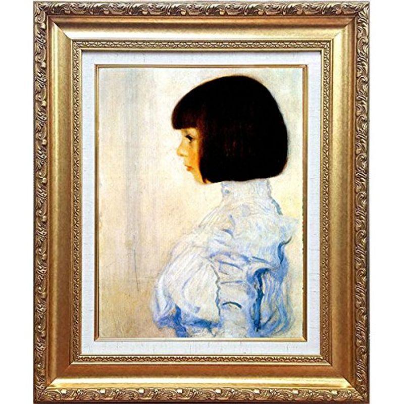 グスタフ・クリムト［世界の名画コレクション］『ヘレーネ・クリムトの肖像』複製画 人物画 女性画 肖像画 ウイーン分離派 ヘレネ ヘレナ ヘレ(11160円)