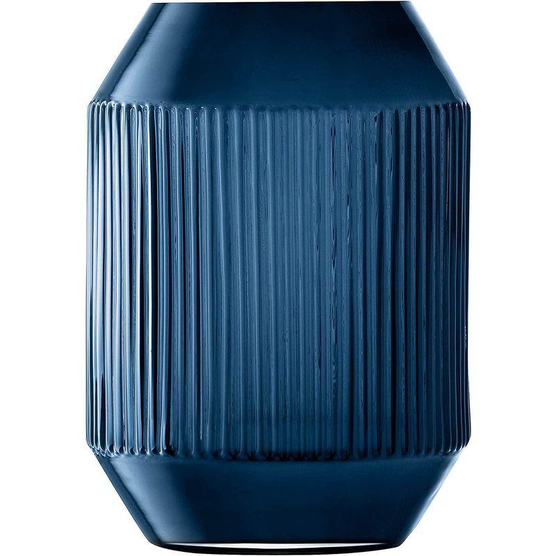 LSA (エルエスエー) Rotunda Lantern/Vase H26cm Sapphire W18xD18xH26cm エルエスエー Rotunda Lantern/Vase H26cm Sapphire W18xD18xH26cm