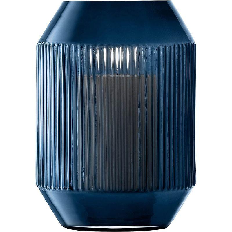 LSA (エルエスエー) Rotunda Lantern/Vase H26cm Sapphire W18xD18xH26cm エルエスエー Rotunda Lantern/Vase H26cm Sapphire W18xD18xH26cm