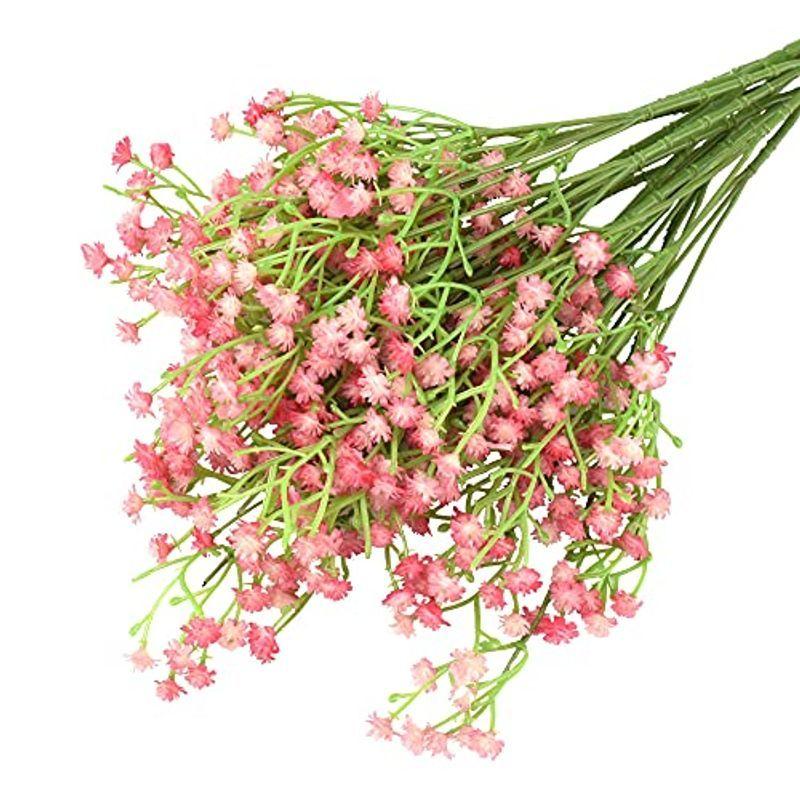 かすみ草 造花 枯れない インテリア 装飾 花束 フラワー 小花 カットして長さ調節 6本セット ピンク ドットコム 通販 Yahoo ショッピング