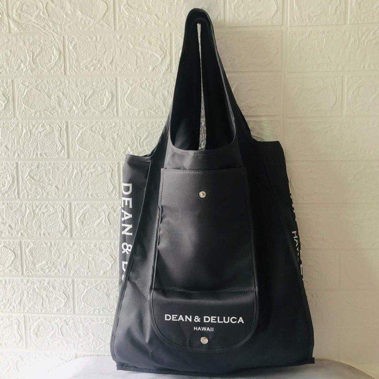 DEAN＆DELUCA dean&deluca エコバッグ 折りたたみ式 コンパクト ディーン＆デルーカ お買い物バッグ トートバッグ 携帯便利 大容量 旅行用　6COLOR｜dotto-ribon｜04