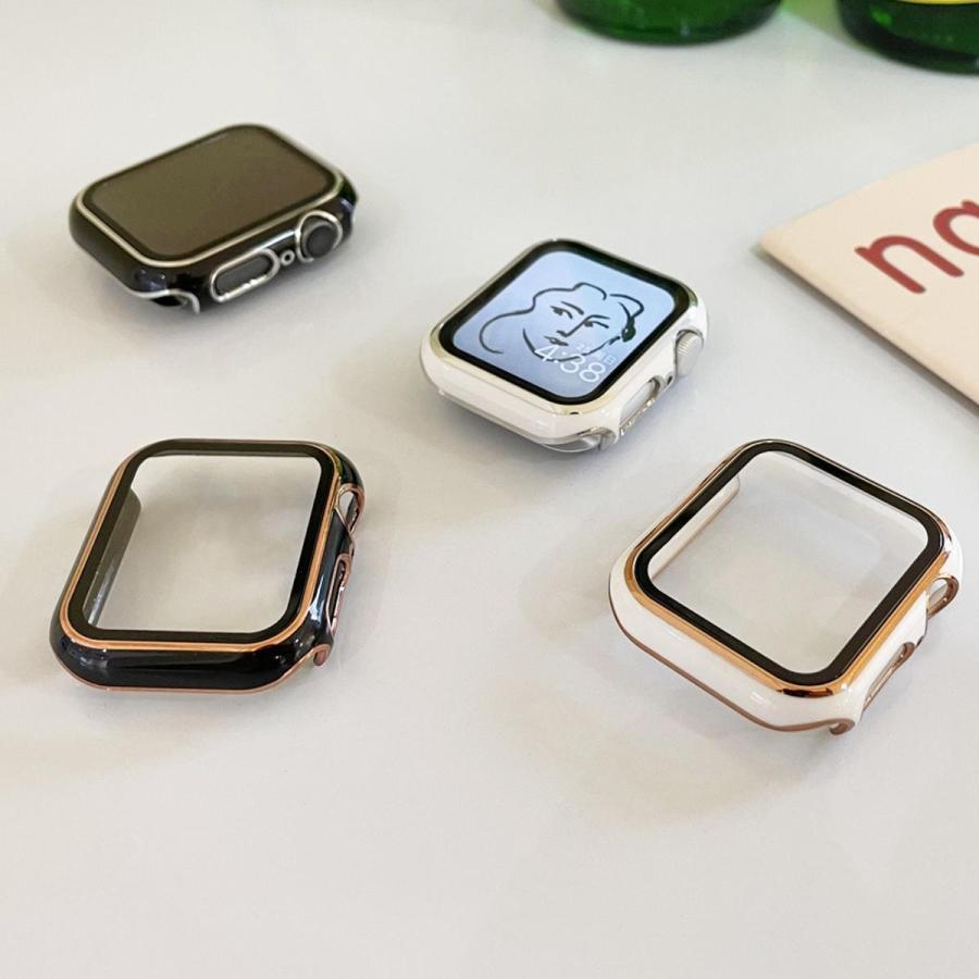 アップルウォッチ ケース apple watch 8 7 SE 画面保護 Apple