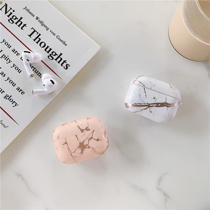 AirPods Pro ケース おしゃれ 可愛い 大理石 マーブル エアポッズ