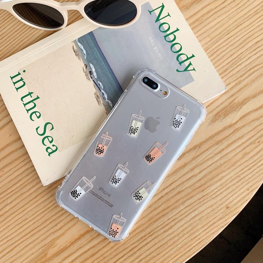 Iphone Xs ケース Iphone Xr ケース Iphone Se ケース Iphone8 Iphonese Iphone8plus ケース おしゃれ スマホケース クリアケース タピオカ 耐衝撃 ファッション I1075 Dot To Dot 通販 Yahoo ショッピング