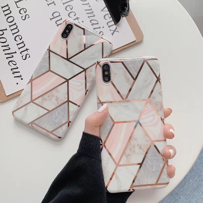 Iphone12 ケース Iphone Se ケース Iphone8 Xr 12pro Iphone12 Mini 8plus Xs Max Pro ケース おしゃれ 韓国 幾何学模様 大理石 マーブル ピンク I1097 Dot To Dot 通販 Yahoo ショッピング