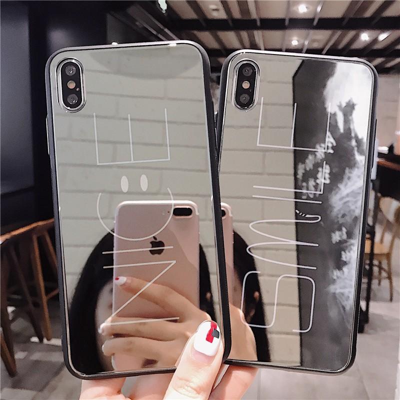 Iphone Xs ケース Iphone Xr ケース アイフォン8 ケースかわいい アイフォン Se2 プラス ケース おしゃれ ニコちゃん スマイル ミラーケース 鏡 ホワイトライン I1121 Dot To Dot 通販 Yahoo ショッピング