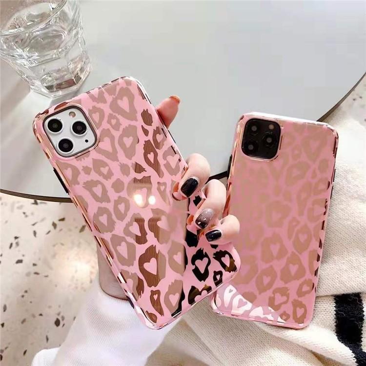Iphone12 ケース Iphone12promax ケース Iphone Se ケース Iphone8 Xs Max Xr ケース 韓国 おしゃれ メタリック ピンク アニマル レオパード ファッション I1139 Dot To Dot 通販 Yahoo ショッピング