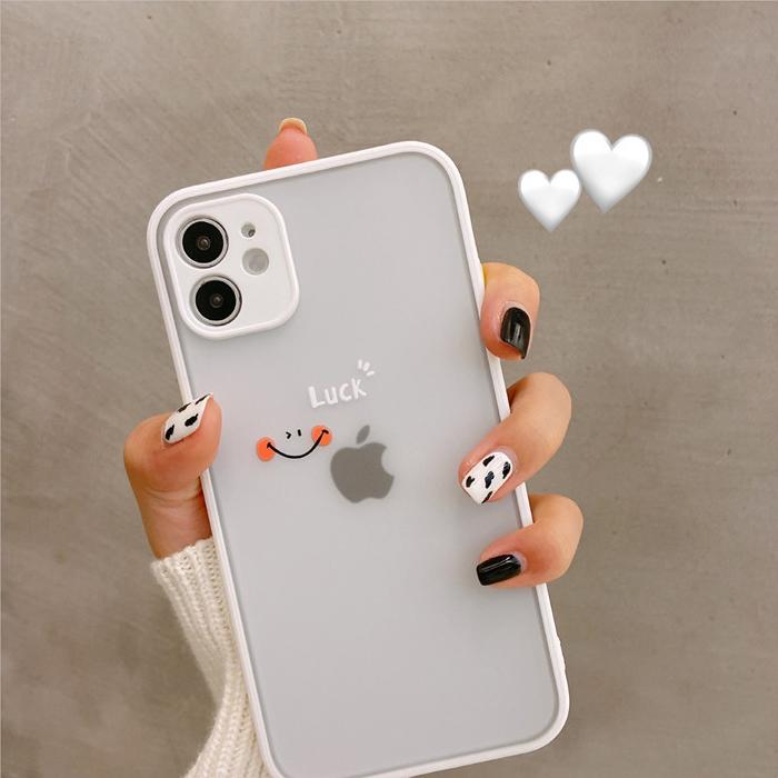 Iphone12 ケース Iphone12 Mini ケース Iphone12promax ケース アイフォン12 ケース カバー 韓国 おしゃれ ペア ギフト ニコちゃん スマイル クリア 半透明 I1164 Dot To Dot 通販 Yahoo ショッピング