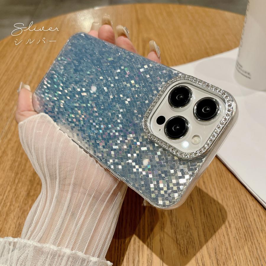 iPhone15 ケース iPhone 14 iPhone12 キラキラ 韓国 かわいい ラメ