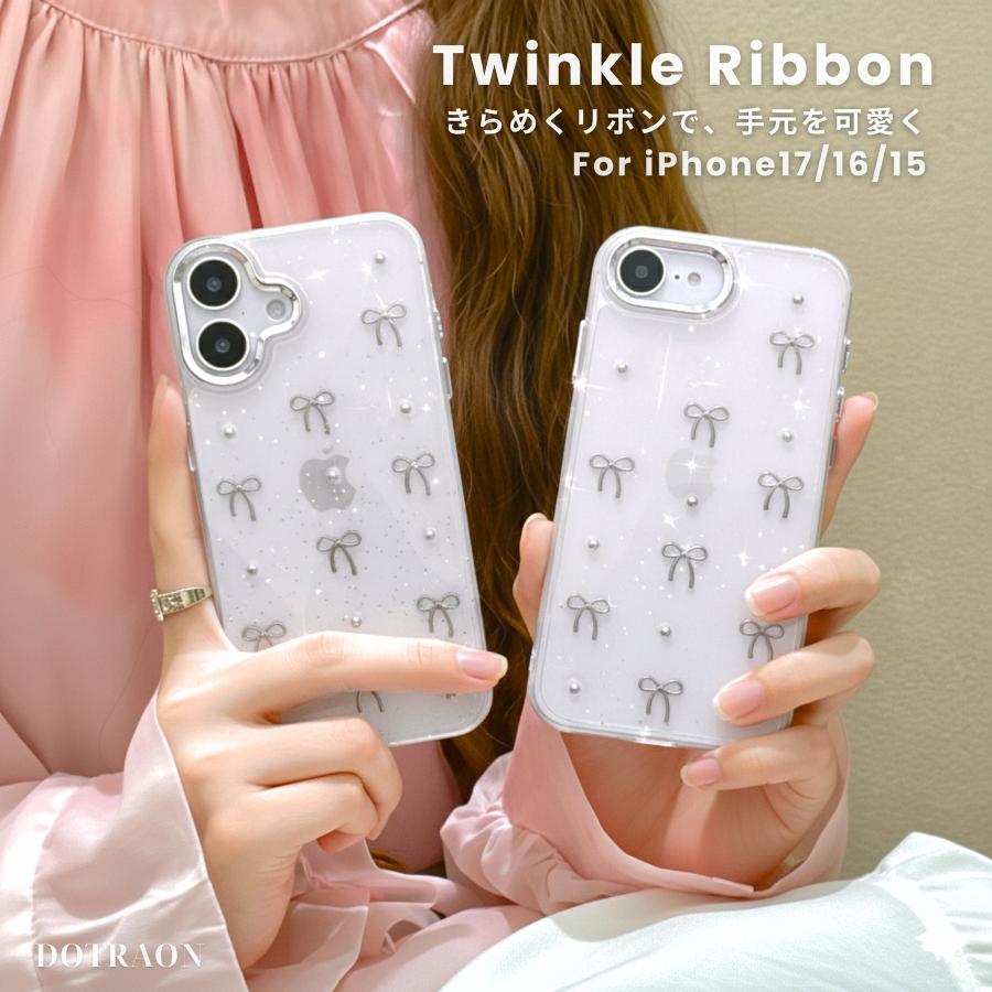 iPhone17 ケース iPhone17Pro Air iPhone16 iPhone16e きらきら クリア