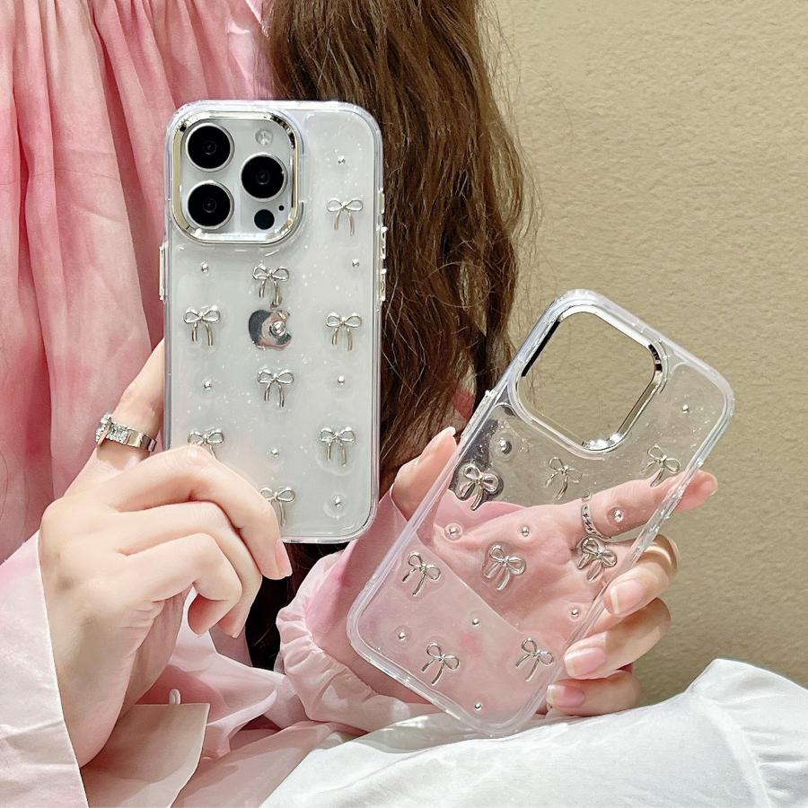 iPhone17 ケース iPhone18Pro Air iPhone16 iPhone16e きらきら クリア