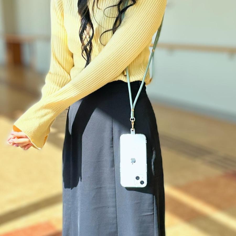 ストラップホルダー スマホ ショルダーストラップ スマホ ストラップ iPhone ショルダー スマホ ネックストラップ 肩掛け 斜めがけ 全機種対応 iPhone14 | ブランド登録なし | 18