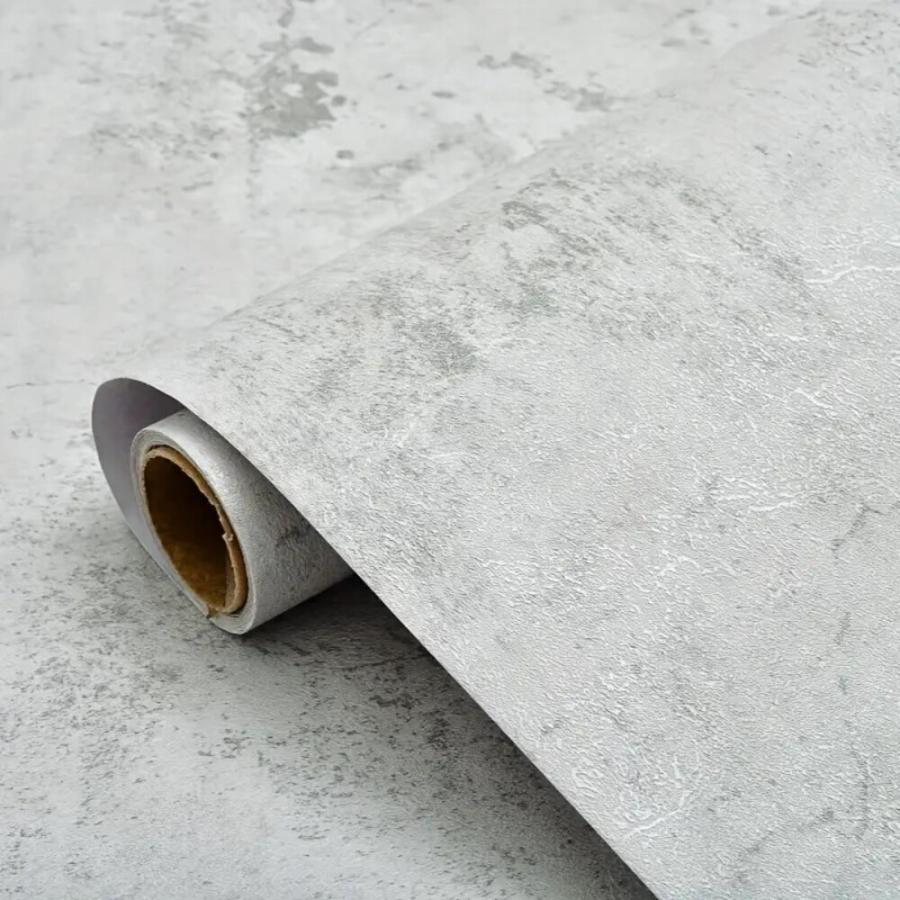 壁紙シール コンクリート 壁紙 おしゃれ リメイクシート 防水 はがせる 60×5m 張り替え 自分で 簡単 モルタル 壁 キッチン 白 無地 DIY アクセントクロス |  | 04