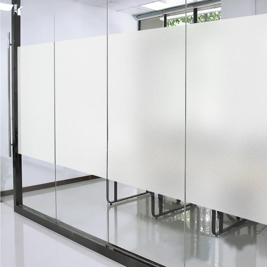 サンプル窓ガラス フィルム UVカット 窓 外から見えない オシャレ 冬暖房効果UP冬節電対策 台風対策 飛散防止 ガラスフィルム 窓 目隠しシート  断熱 遮光 遮熱 |  | 07