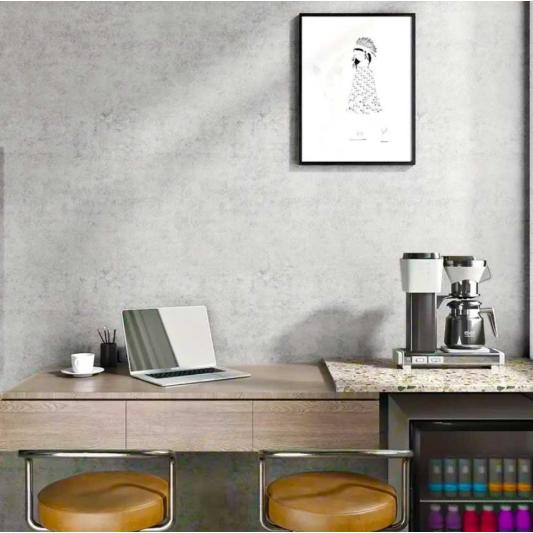 サンプル 壁紙 のり付き コンクリート クロス おしゃれ モルタル グレー 石目調 インダストリアル シャビーシック 壁紙の上から貼れる壁紙 |  | 04