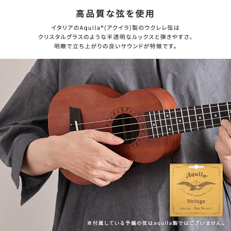 ウクレレ 初心者でも始めやすい12点セット 21インチ(ソプラノ