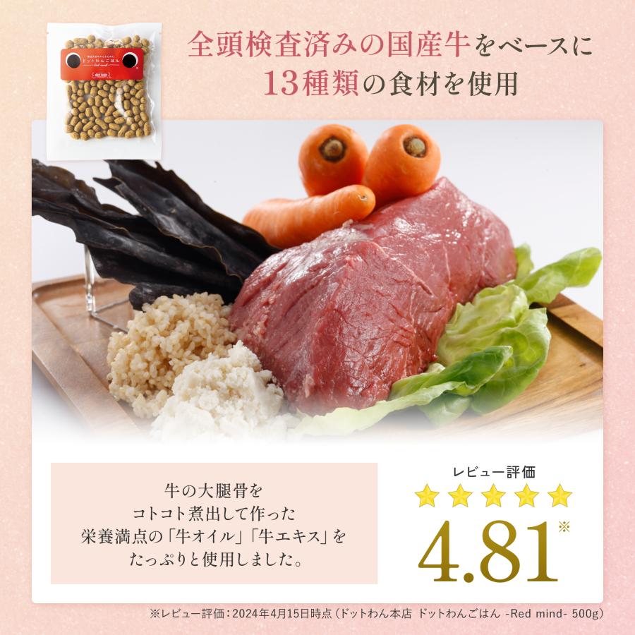 ドットわん ドッグフード 無添加 国産 おためし おすすめ シニア