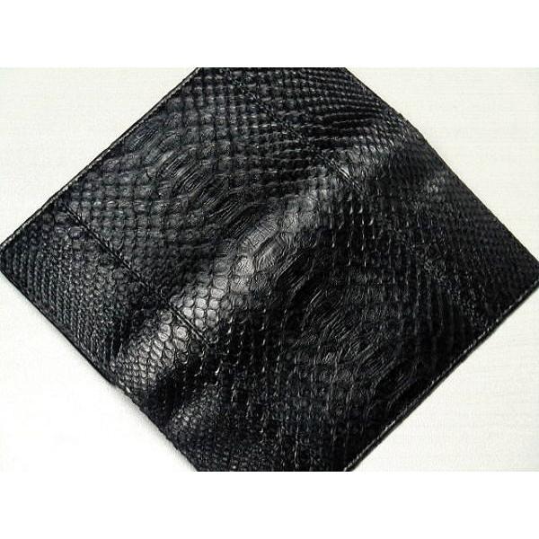 本革 パイソン 長財布 ブラック 財布 黒 : ダブル・アート 本革 パイソン 長財布 ブラック 財布 黒 : ダブル・アート