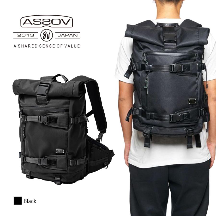 AS2OV アッソブ リュック メンズ レディース CORDURA DOBBY 305D ROLL 