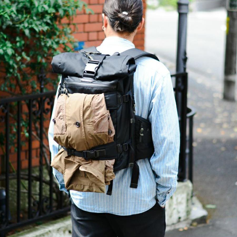 アッソブ リュック メンズ レディース CORDURA DOBBY 305D ROLL BACK PACK 061401 AS2OV | AS2OV | 15