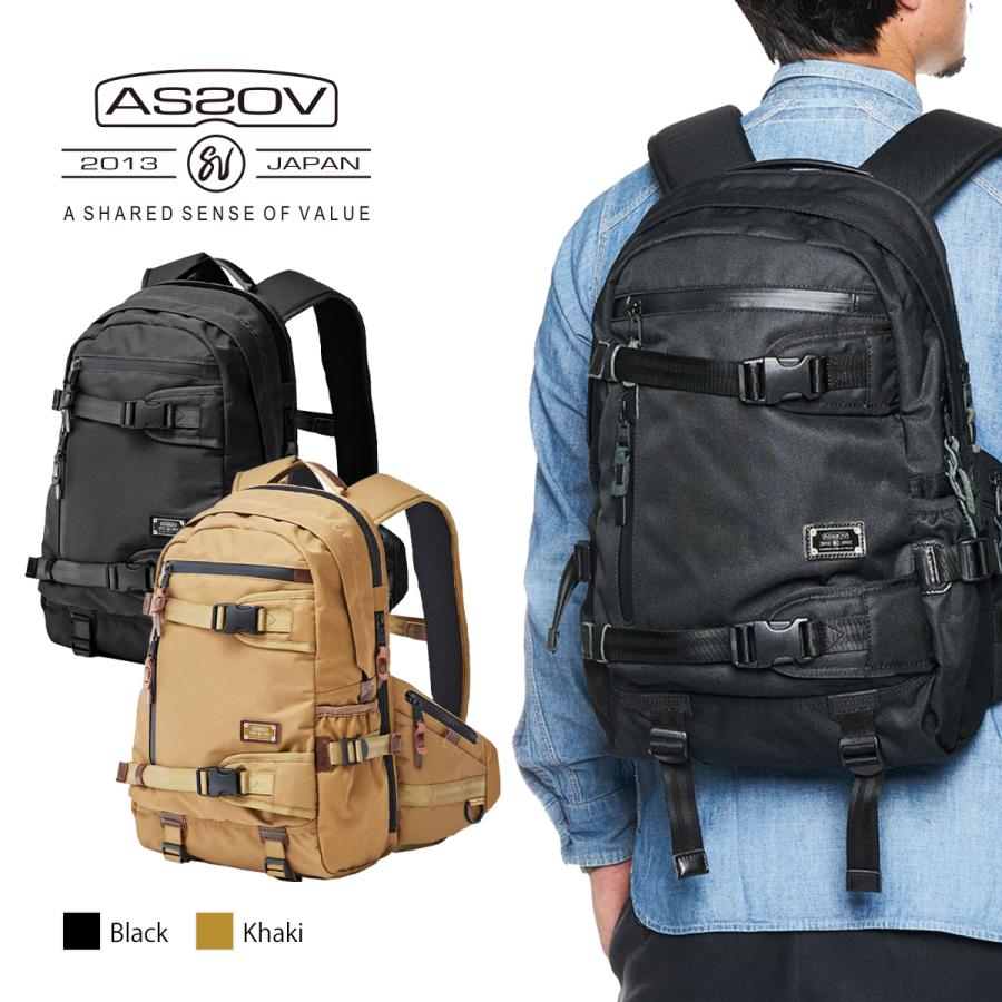 AS2OV アッソブ リュック メンズ レディース CORDURA DOBBY 305D DAY 
