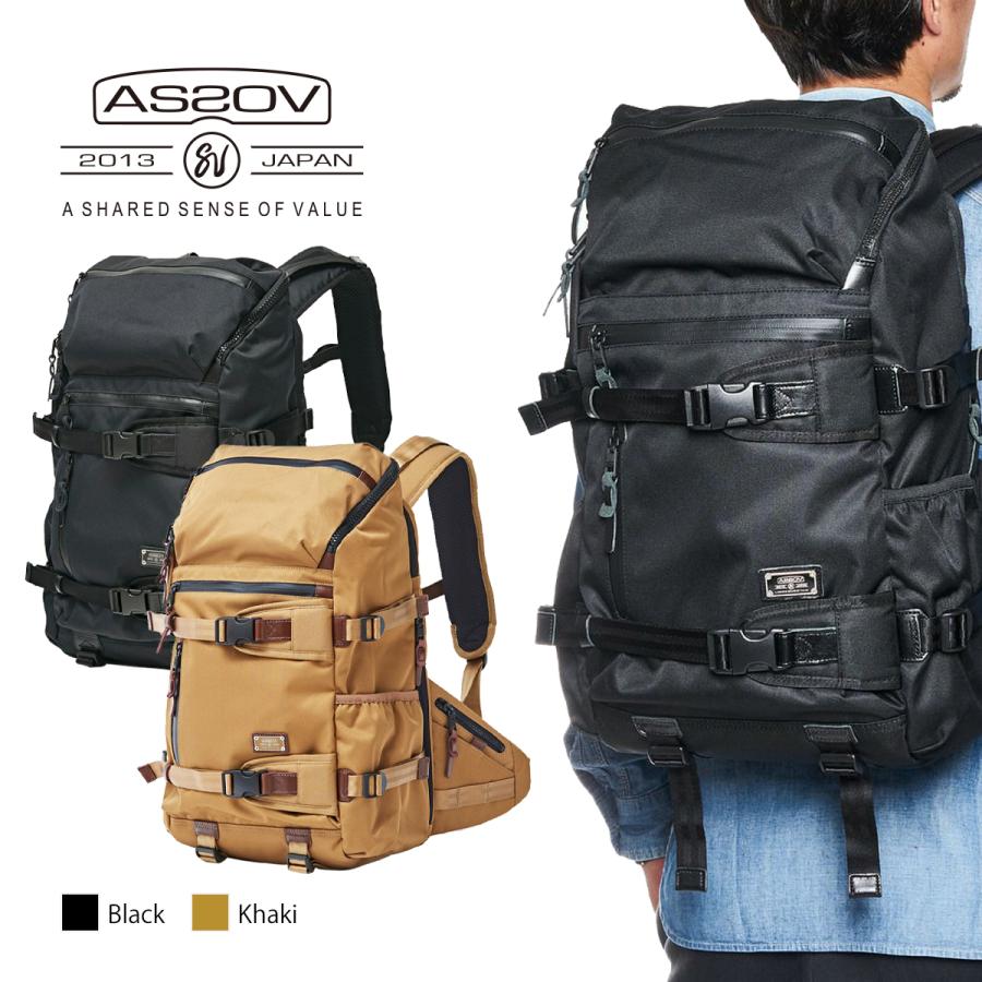 【最終値下】アッソブ AS2OV CORDURA DOBBY 305D AS2OV (アッソブ) CORDURA DOBBY 305D 3WAY BACK PACK L BLACK