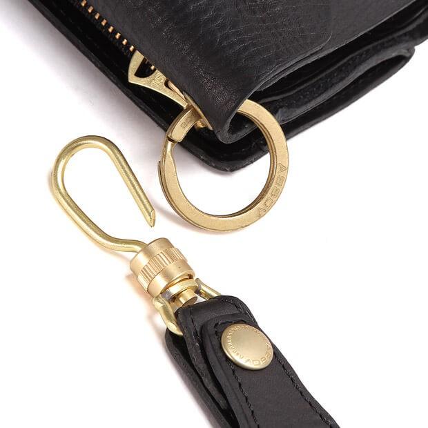 アッソブ AS2OV 二つ折り財布 オイルドシュリンクレザー OILED SHRINK LEATHER SHORTWALLET-A01 101402 爆買 | AS2OV | 06