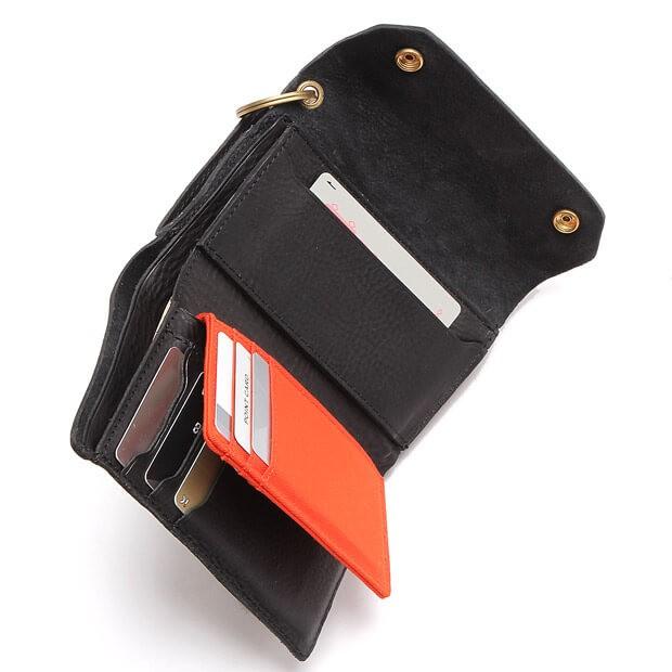 アッソブ AS2OV 二つ折り財布 オイルドシュリンクレザー OILED SHRINK LEATHER SHORTWALLET-A01 101402 爆買 | AS2OV | 08