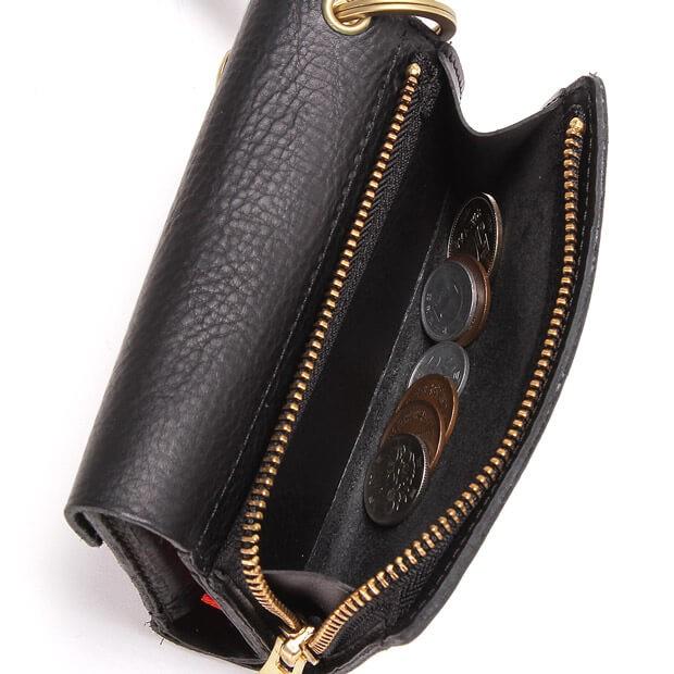 アッソブ AS2OV 二つ折り財布 オイルドシュリンクレザー OILED SHRINK LEATHER SHORTWALLET-A01 101402 爆買 | AS2OV | 11