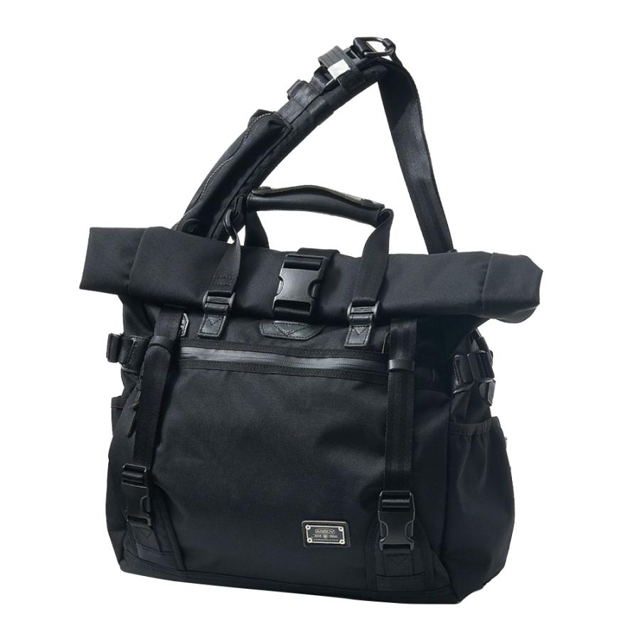 ASSOV AS20V ブラック メッセンジャーバッグ AS2OV 正規品1年
