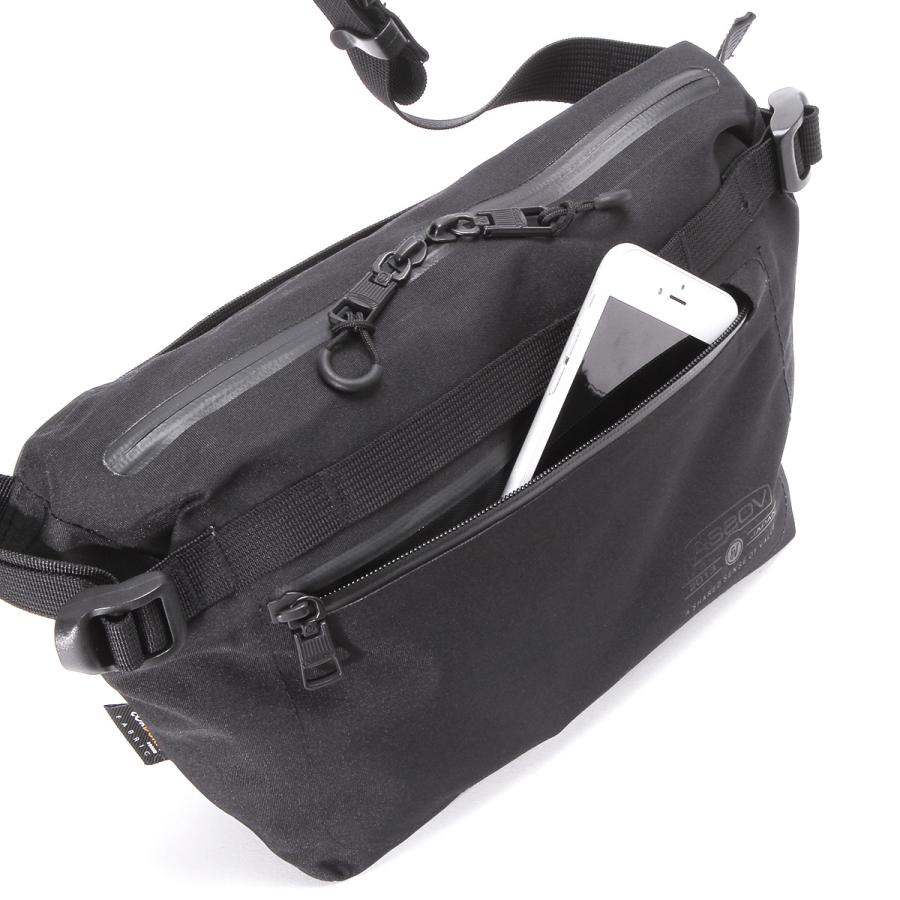 アッソブ ボディバッグ メンズ レディース WATER PROOF CORDURA 305D FANNY PACK 141607 AS2OV | AS2OV | 07