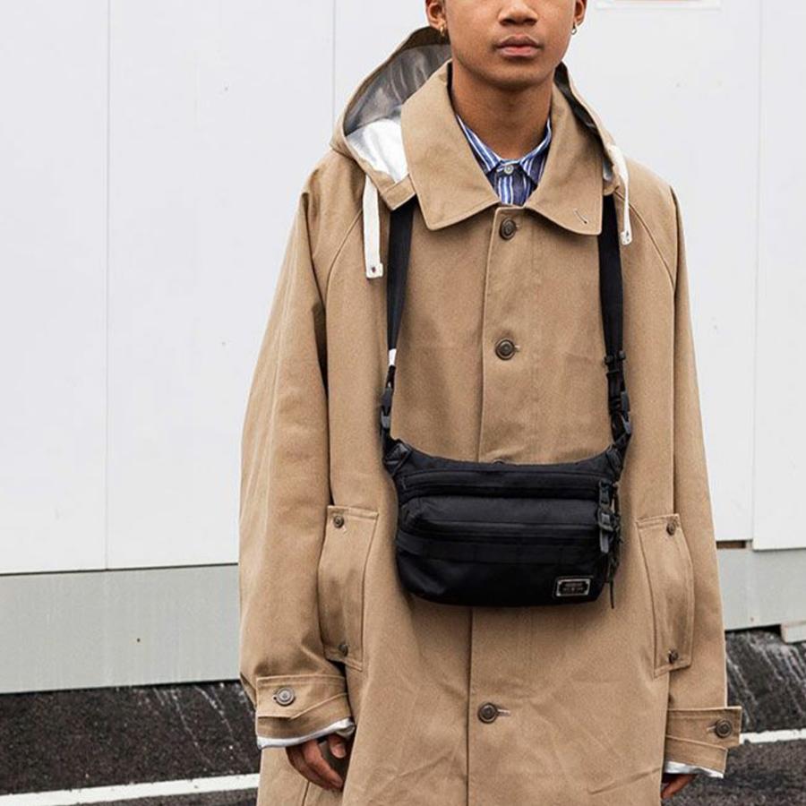アッソブ メッセンジャーバッグ メンズ レディース CORDURA DOBBY 305D FANNY PACK 061416 AS2OV | AS2OV | 12