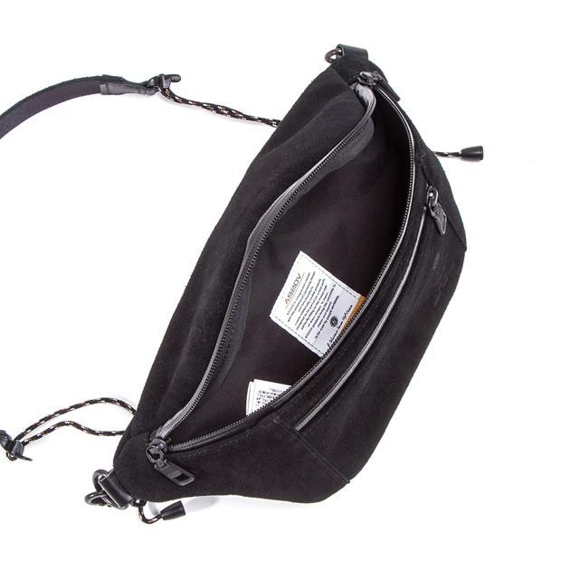 アッソブ AS2OV ボディバッグ ファニーパック ウェータープルーフ スウェード WATER PROOF SUEDE FANNY PACK 091752 爆買 | AS2OV | 14