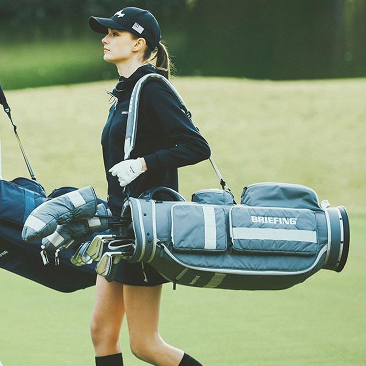 送料無料 ブリーフィング ゴルフ CS CR-6 #03 キャディバッグ 5分割 8.5型 46インチ フード付き カート型 軽い 軽量 メンズ レディース BRG251D01 BRIEFING | BRIEFING | 18