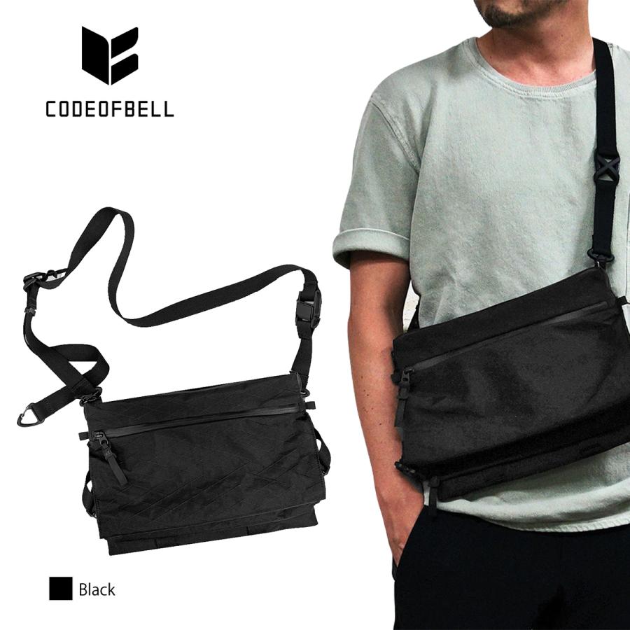 コードオブベル メッセンジャーバッグ メンズ レディース ANNEX LINER COFB-ALR-BLK CODE OF BELL 爆買 | CODE OF BELL
