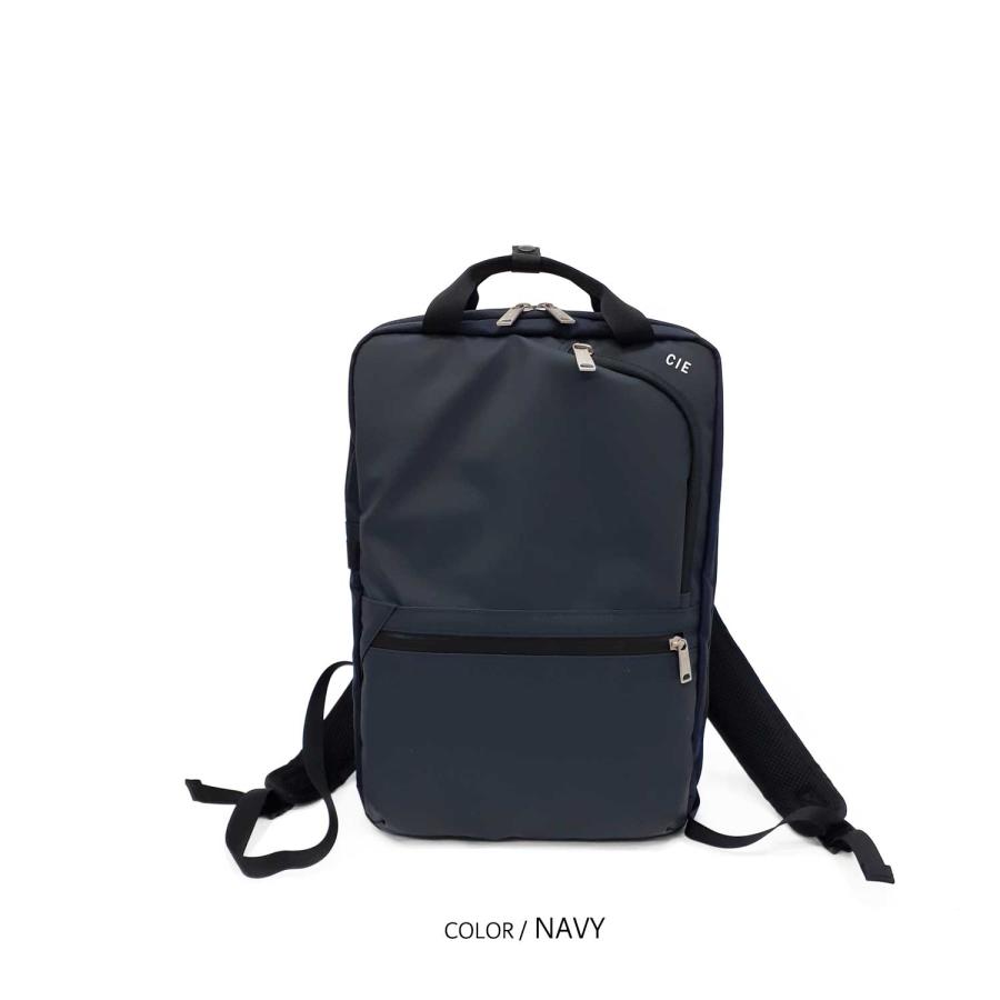 「数量限定CIEオリジナルボトルノベルティ付」シー CIE 2WAYBACKPACK リュック 通勤 通学 撥水バッグ メンズ レディース ユニセックス VARIOUS 021807 | CIE | 02