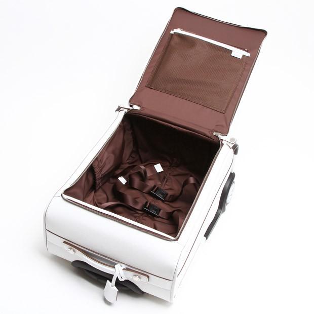 限定素材を使用 クリーザン キャリーバッグ スーツケース 機内持ち込み 22L 本革 撥水 日本製 JETTER CARRY BAG CREEZAN CJTA-001 【EI2584578005】(90750円)