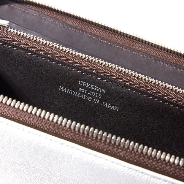 クリーザン 長財布 ラウンドジップ 本革 日本製 ジッパー ロングウォレット JETTER　ZIPPER LONG WALLET CREEZAN CJTD-010｜double-edge｜07